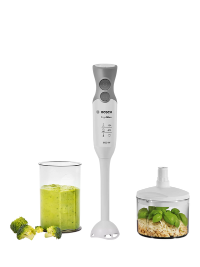 John Lewis Bosch ErgoMixx 600W Hand Blender White- Buy online at McGrocer