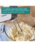 Bosch Styline hand mixer white, imported from the UK
