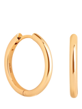 Astrid & Miyu medium hoop earrings 20mm gold (British brand)