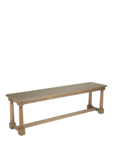 John Lewis Laura Ashley Wellington Dining Bench Oak- Buy online at McGrocer