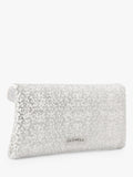 Carvela Stargaze embellished envelope clutch bag, imported from the UK