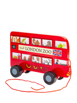 John Lewis Bigjigs Toys London Bus Pull-Along Toy- Buy online at McGrocer