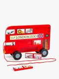 Bigjigs Toys London Bus pull-along toy - British product
