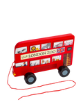 Bigjigs Toys London Bus pull-along toy - British product