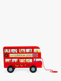 Bigjigs Toys London Bus pull-along toy - British product