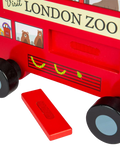 Bigjigs Toys London Bus pull-along toy - British product