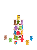 John Lewis Bigjigs Toys Tumbling Teddies Wooden Action Toy Game- Buy online at McGrocer
