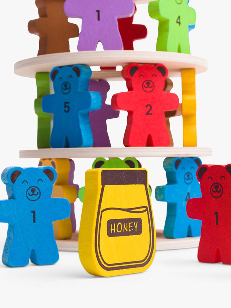 Bigjigs Toys Tumbling Teddies wooden game, UK version