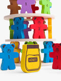 Bigjigs Toys Tumbling Teddies wooden game, UK version