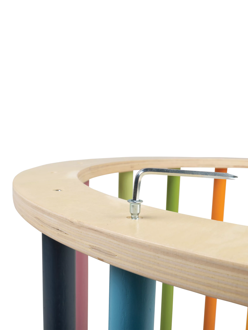 Bigjigs Toys Wooden Climbing Arch 55x80x37 cm - British product