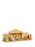 Bigjigs Toys wooden nativity set 13 pieces (British brand)