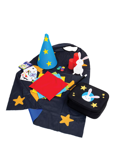 John Lewis Bigjigs Toys Magician's Kit 11 Piece Magic Tricks Toy Set- Buy online at McGrocer