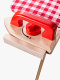 Bigjigs Toys wooden ironing board playset, imported from the UK