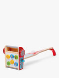 Bigjigs Toys wooden upright toy vacuum cleaner (British brand)