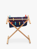 Bigjigs Toys wooden clothes airer with 8 pegs - British product