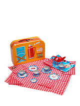 John Lewis Bigjigs Toys London Tin Tea Playset- Buy online at McGrocer