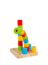 John Lewis Bigjigs Toys Wobbly Peg Board Baby Activity Toy- Buy online at McGrocer