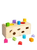 John Lewis Bigjigs Toys Mystery Box Shape Sorting Toy- Buy online at McGrocer