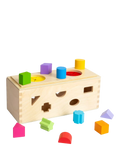 Bigjigs Toys Mystery Box wooden shape sorting toy - imported from the UK
