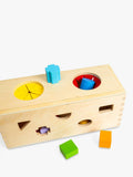 Bigjigs Toys Mystery Box wooden shape sorting toy - imported from the UK