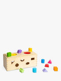 Bigjigs Toys Mystery Box wooden shape sorting toy - imported from the UK
