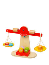 John Lewis Bigjigs Toys Wooden Balancing Scales- Buy online at McGrocer