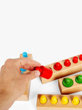 Bigjigs Toys peg blocks puzzle 24 pieces - British product