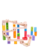 John Lewis Bigjigs Toys Wooden Marble Run Toy- Buy online at McGrocer