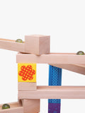Bigjigs Toys wooden marble run 53 pieces (British brand)