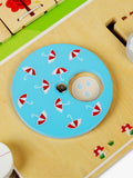 Bigjigs Toys wooden weather board activity toy, imported from the UK