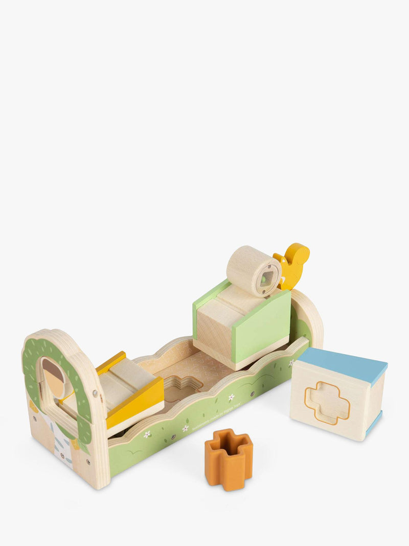 Bigjigs Toys Squirrel Ramp Sorter wooden baby toy - British product
