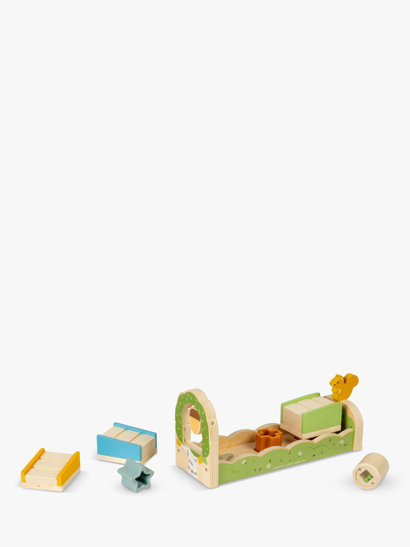 Bigjigs Toys Squirrel Ramp Sorter wooden baby toy - British product