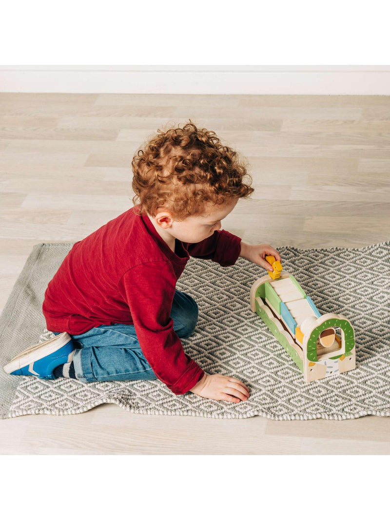 Bigjigs Toys Squirrel Ramp Sorter wooden baby toy - British product