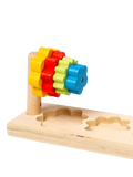 Bigjigs Toys wooden Flower Sorter shape-matching toy - British product