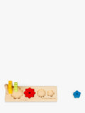 Bigjigs Toys wooden Flower Sorter shape-matching toy - British product