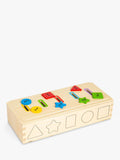 Bigjigs Toys wooden sorter box educational toy - British product