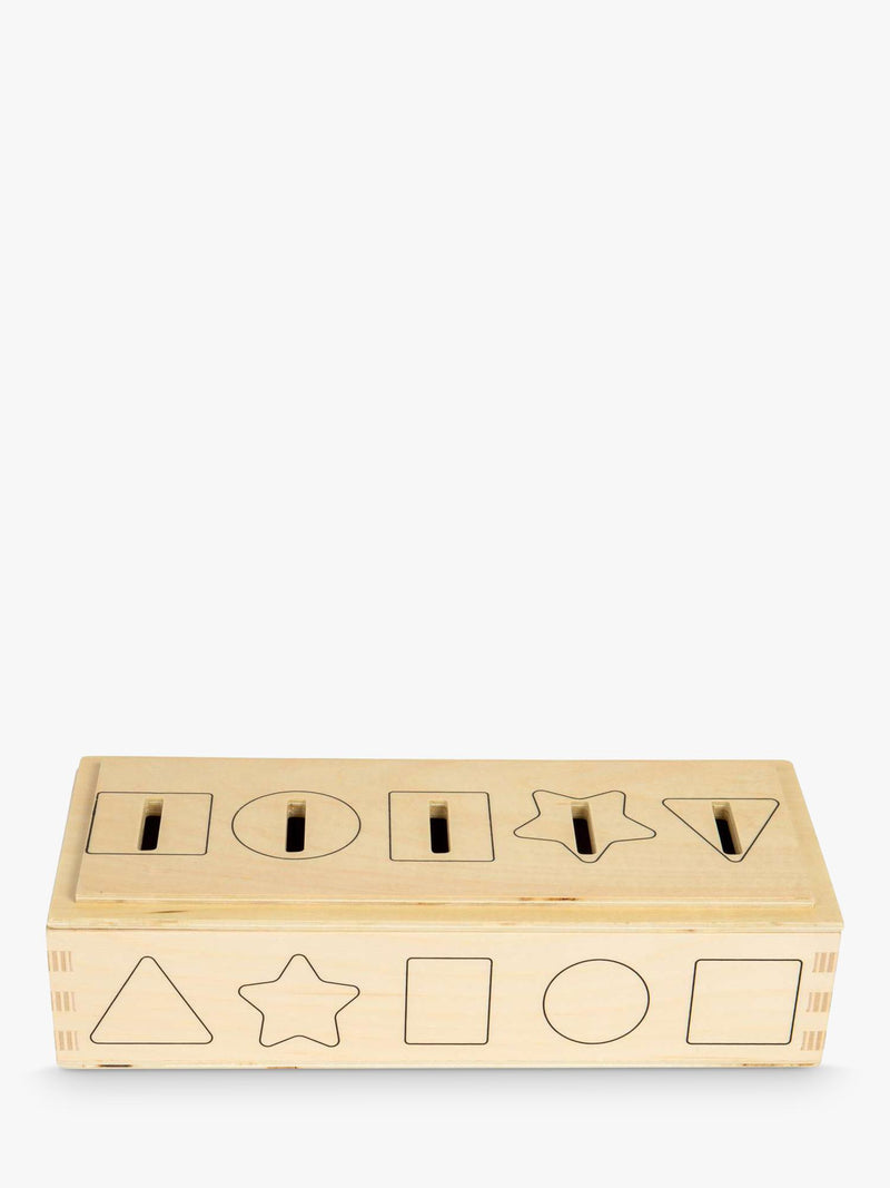 Bigjigs Toys wooden sorter box educational toy - British product