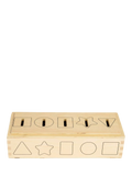 Bigjigs Toys wooden sorter box educational toy - British product