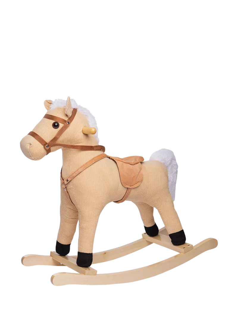 Bigjigs Toys wooden rocking horse 63cm, imported from the UK