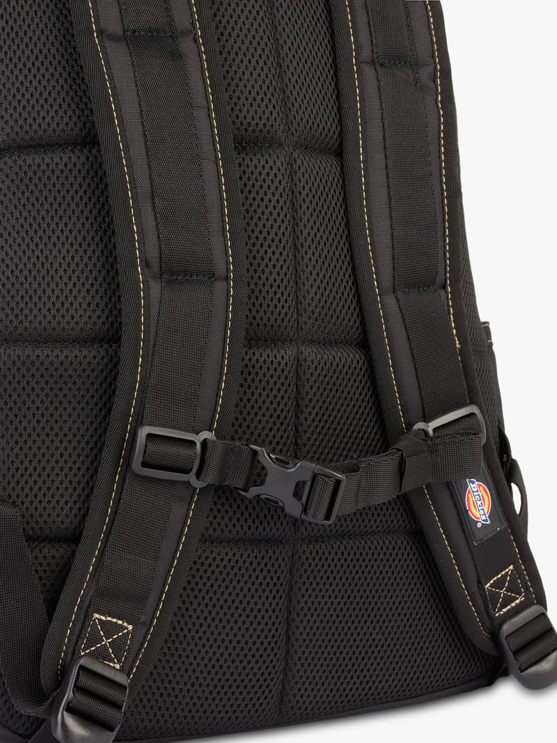 Dickies Ashville backpack black Cordura ripstop, imported from the UK