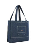 Dickies denim tote bag with front pocket, UK version