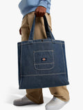 Dickies denim tote bag with front pocket, UK version