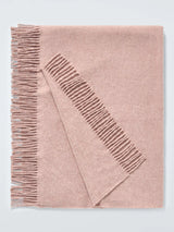 John Lewis John Lewis Arc Fringed Polyester Throw 140 x 190cm- Buy online at McGrocer