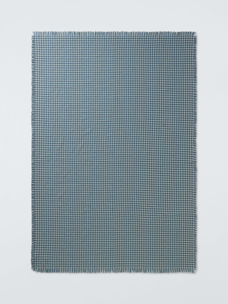 John Lewis check throw 140x190cm - British product