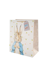John Lewis Hallmark Peter Rabbit Medium Gift Bag White and Black- Buy online at McGrocer