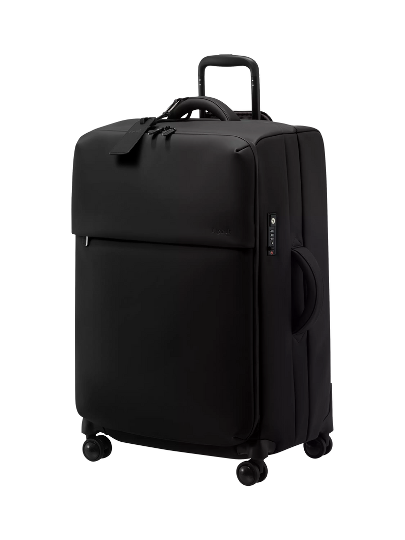 Lipault black medium suitcase 66L (British brand)