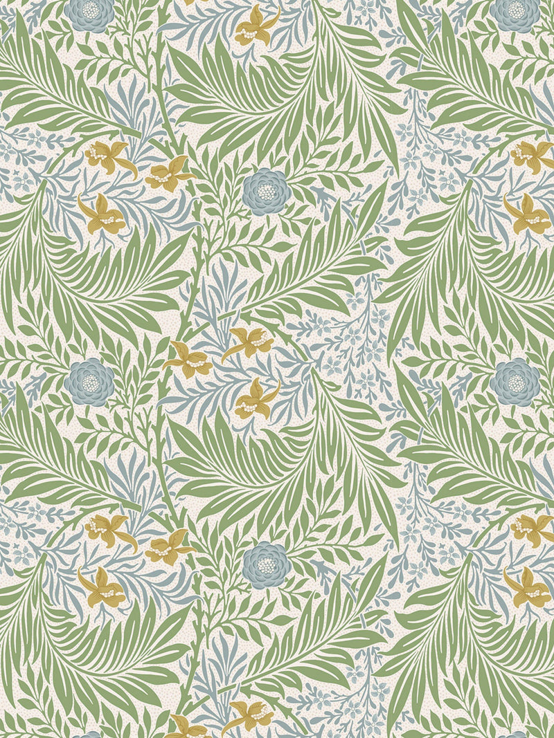 Morris & Co Larkspur wrapping paper 3m, UK version