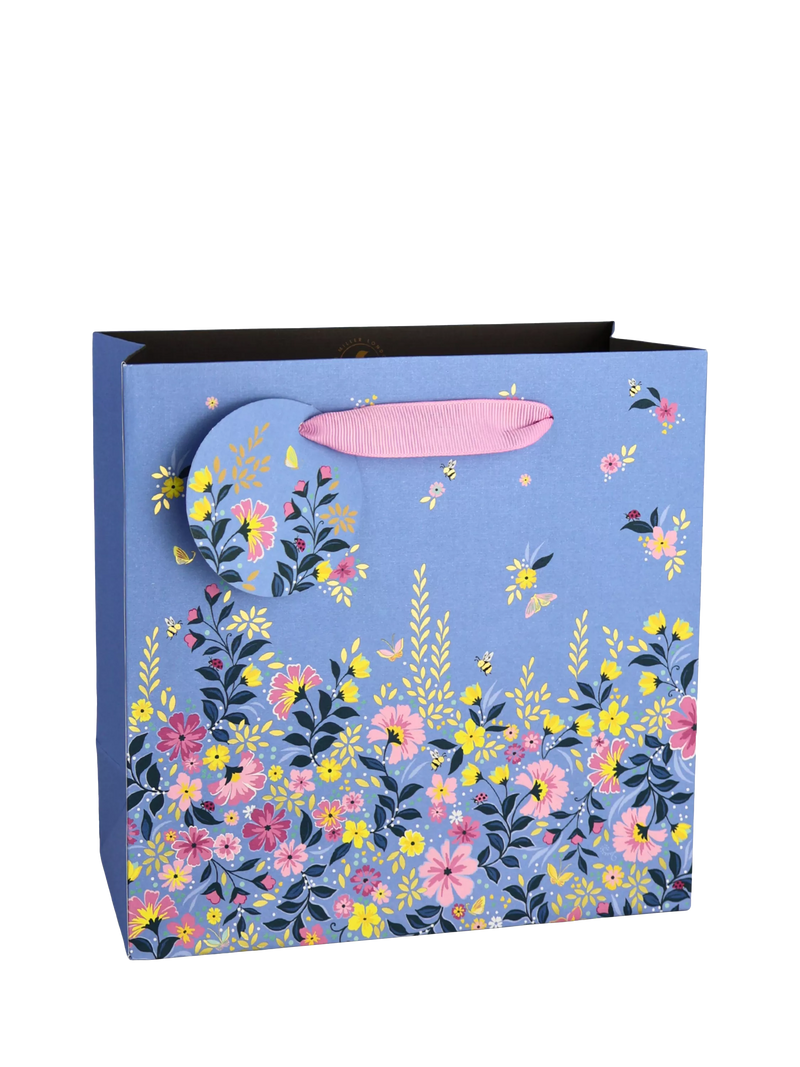 Sara Miller Ditsy Floral Gift Bag, Blue