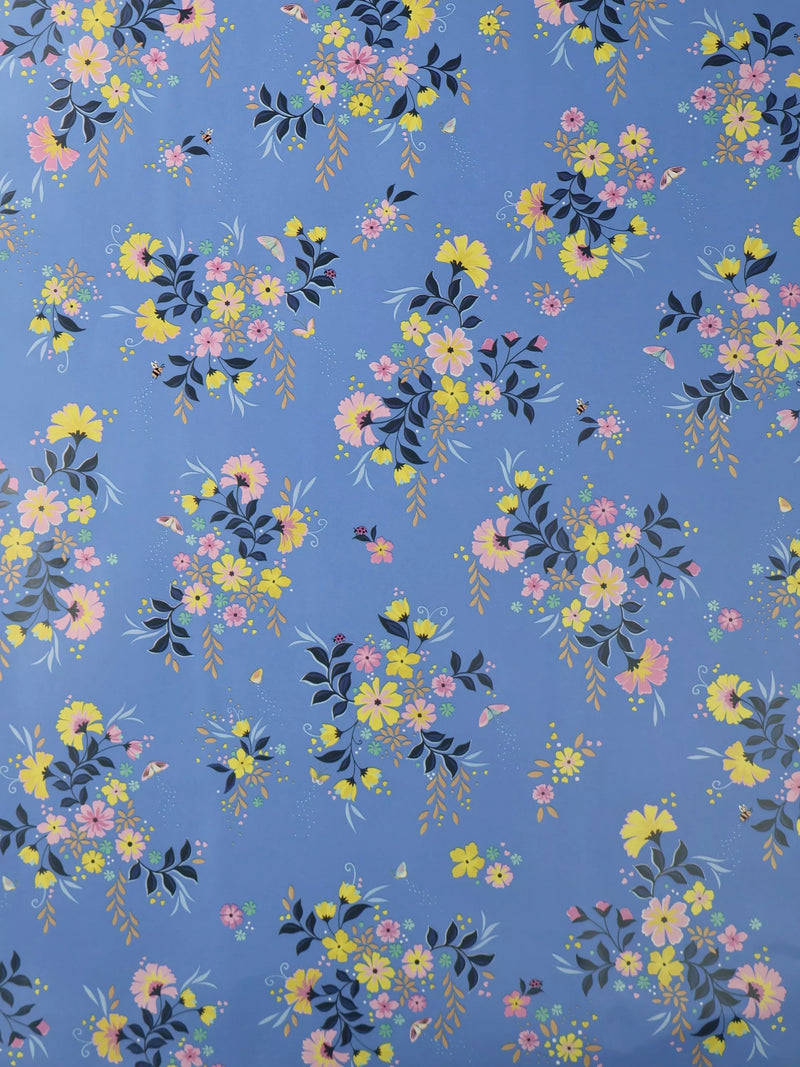 Sara Miller Ditsy Floral wrapping paper 3m, imported from the UK