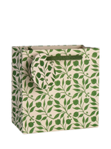 John Lewis Morris & Co. Larkspur Green Gift Bag 13x13x7cm- Buy online at McGrocer